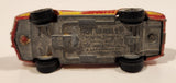 1982 Hot Wheels Gold Hot Ones Corvette Stingray Red Die Cast Toy Car Vehicle - Hong Kong