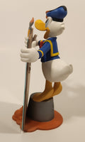 Disney Disneyland Donald Duck Painter Artist 8" Tall Resin Figurine Sculpture Photo Picture Holder