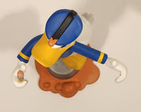 Disney Disneyland Donald Duck Painter Artist 8" Tall Resin Figurine Sculpture Photo Picture Holder