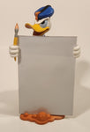 Disney Disneyland Donald Duck Painter Artist 8" Tall Resin Figurine Sculpture Photo Picture Holder