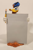 Disney Disneyland Donald Duck Painter Artist 8" Tall Resin Figurine Sculpture Photo Picture Holder