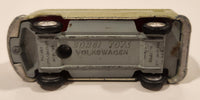 Vintage Corgi Volkswagen Van Bus Olive Green and White Die Cast Toy Car Vehicle Made in Gt. Britain