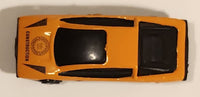 Unknown Brand Sports Car Construction Orange Die Cast Toy Car Vehicle
