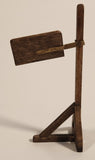Vintage Wood Adjustable Height Sheet Music Stand Dollhouse Sized Miniature Toy