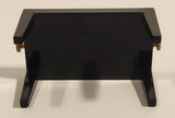Vintage Black Plastic Table Dollhouse Sized Miniature Toy