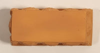Embossed Terracotta Style Brown Plastic Dollhouse Sized Miniature Toy