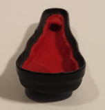 Vintage Violin Instrument Red Felt Lined Case Dollhouse Sized Miniature Toy One Half Only