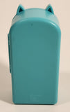 Dreamworks Gabby's Dollhouse Bakey with Cakey Cat Style Green Plastic Refrigerator Toy with Food Accessories