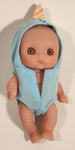 JC Toys Baby Boy in Blue Unicorn Outfit 5" Doll Toy Figure