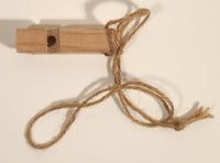 Handmade Wood Whistle with String