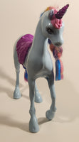 2015 Mattel Barbie Dreamtopia Blue Rainbow Hair Unicorn Doll Toy Figure