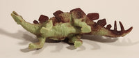 Decopac Red and Green Stegosaurus Dinosaur Toy Figure