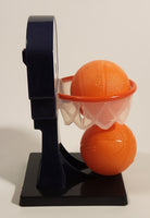 2020 McDonald's Space Jam New Legacy Basketball Hoop and 2 Balls 5 1/4" Tall Plastic Toy