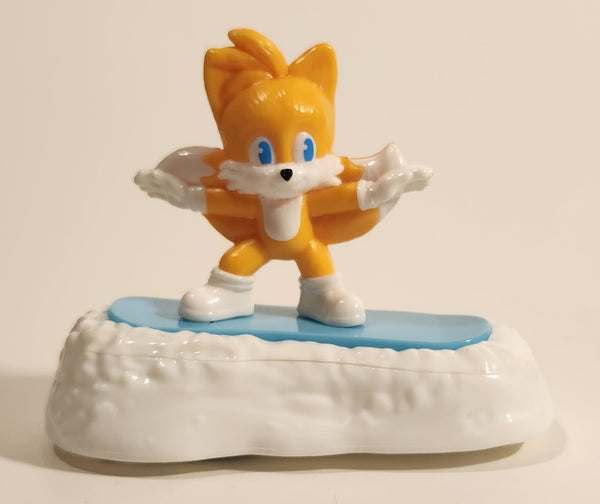 2022 McDonald's Sonic The Hedgehog 2 Movie Tails 2 1/4" Tall Plastic Toy Figure