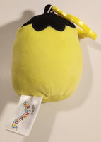 2024 Kelly Toys Jazwares Squishmallows Halloween Walt The Yellow Pumpkin 4" Toy Stuffed Plush Clip On