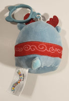2024 Kelly Toys Jazwares Squishmallows Christmas Wyndmoor The Blue Moose 4" Toy Stuffed Plush Clip On