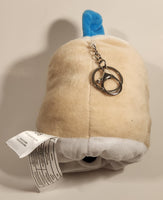 O/S Boba Bubble Tea Reversible Pull Out Two Style Toy Stuffed Plush Key Chain Clip On