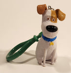 2016 General Mills Universal Studios Life of Pets Max 2 1/4" Tall Toy Figure Key Chain Clip