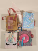 Set of 4 RL Real Littles Journals Unlock The Surprises! Miniature Dairy Book with Lock and Keys