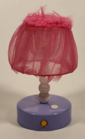 2015 Paradise Kids My Life As Purple Lamp 4" Tall Plastic Light Up Dollhouse Toy