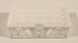 2013 Mattel Barbie Dream House Kitchen Dishwasher Dish Drying Rack 2 3/4" Wide White Plastic Dollhouse Toy
