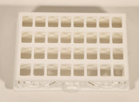 2013 Mattel Barbie Dream House Kitchen Dishwasher Dish Drying Rack 2 3/4" Wide White Plastic Dollhouse Toy