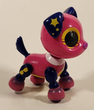 2016 Spin Master Zoomer Zupps Tiny Pups Dusk Pink Puppy Dog 3 3/4" Toy Figure