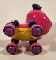 2016 Spin Master Zoomer Zupps Tiny Pups Dusk Pink Puppy Dog 3 3/4" Toy Figure
