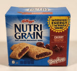 Moose Shopkins Real Littles Kellogg's Nutri Grain Rise & Thrive Cherry Empty Box 1 5/8" Miniature Cardboard Play Food Toy