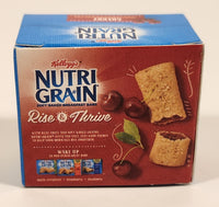 Moose Shopkins Real Littles Kellogg's Nutri Grain Rise & Thrive Cherry Empty Box 1 5/8" Miniature Cardboard Play Food Toy