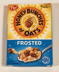 Moose Shopkins Real Littles Post Honey Bunches of Oats Frosted Cereal Empty Box 1 3/8" Miniature Cardboard Play Food Toy