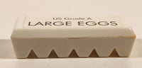US Grade A Large Eggs 2" Miniature Plastic Play Food Toy