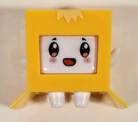 Bonkers Toys Happy Friendz LankyBox Boxy 2" Tall Plastic Toy Figure