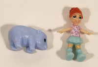 2020 Mattel Polly Pocket Koala Adventures Purse Pink Plastic Toy Play Set GXC25