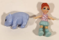 2020 Mattel Polly Pocket Koala Adventures Purse Pink Plastic Toy Play Set GXC25