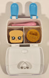 2018 Moose Kindi Kids Kindi Fun Puppy Petkin Lunch Box with Build A Sandwich Spoon and Fruit Cup Plastic Toy Play Set