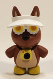 2023 Jazwares Uplift Games Adopt Me! Brown Dog with Hat in Egg 2 1/2" Tall Plastic Toy Figure