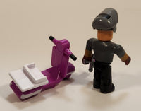 Jazwares Roblox Welcome To Bloxburg Mechanic Mayhem Mike's Motors 2 3/4" Toy Figures with Accessories Complete