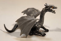 Silver Dragon 2" Long Toy Figure
