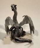 Silver Dragon 2" Long Toy Figure