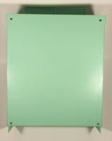 I Love 2 Shop Supermarket Refrigerator Mint Green and White 10 3/8" Tall Plastic Dollhouse Toy