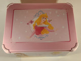 Disney Princess Cinderella Snow White Aurora Belle Plastic Tote Bin Storage Box Container
