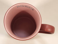 Disney Disneyland Minnie Mouse Pink 4 1/2" Tall Ceramic Coffee Mug Cup
