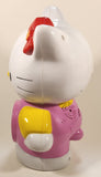 Rare IE SHI DI Sanrio Hello Kitty Singing and Talking Alarm Clock Coin Bank