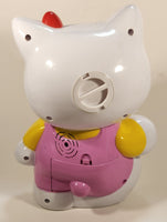 Rare IE SHI DI Sanrio Hello Kitty Singing and Talking Alarm Clock Coin Bank