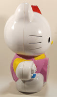 Rare IE SHI DI Sanrio Hello Kitty Singing and Talking Alarm Clock Coin Bank