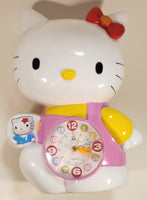 Rare IE SHI DI Sanrio Hello Kitty Singing and Talking Alarm Clock Coin Bank