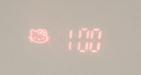 2013 Sanrio Hello Kitty AM FM Radio Projector Alarm Clock Model KT2064P