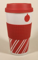 Greenbrier Snowman Themed 12.4 fl oz Plastic Travel Mug Cup with Lid