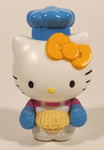 2013 McDonald's Sanrio Hello Kitty Pastry Chef Plastic Toy Figure